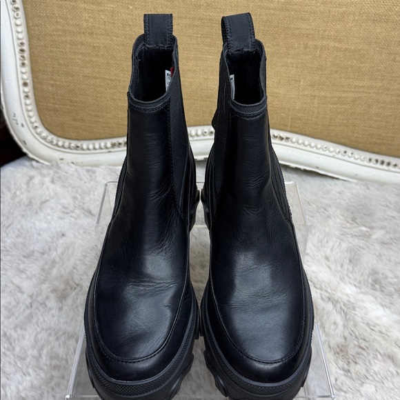 SOREL |  Brex Waterproof Chelsea Boot in black full-grain leather. Size 7, NWT - Picture 8 of 15